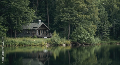 small cozy cabin beside sti...