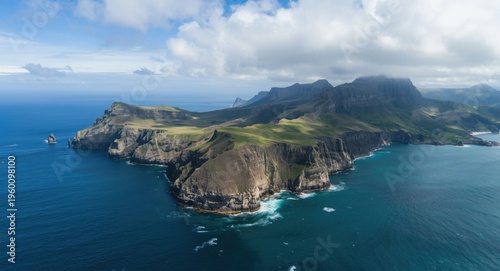 Expansive aerial shot of to...