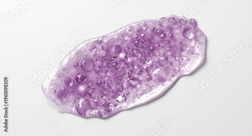 Cosmetic gel sample showing...