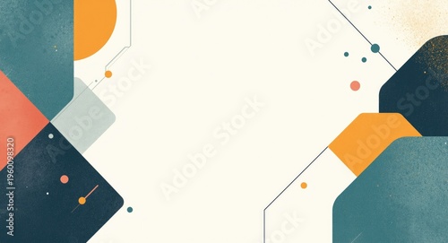 Modern graphic composition ...
