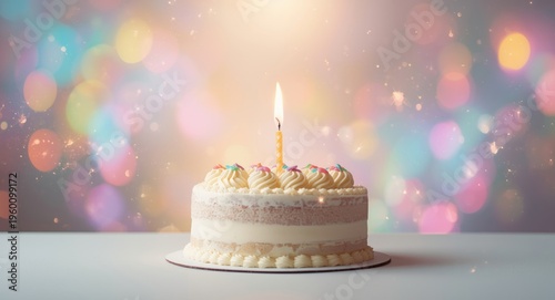 Birthday cake showcasing ca...