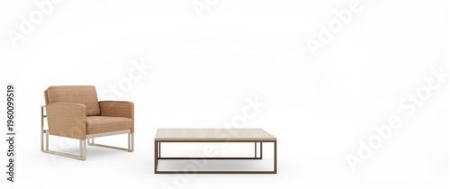 3D rendered image of a cozy...