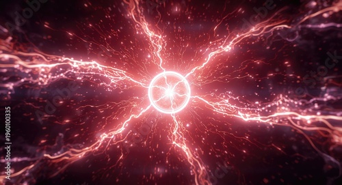 3D animated plasma concept ...