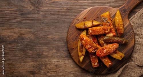 Rustic spiced mango pickle ...