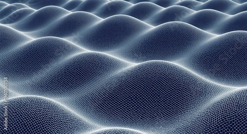 Abstract wave mesh pattern ...