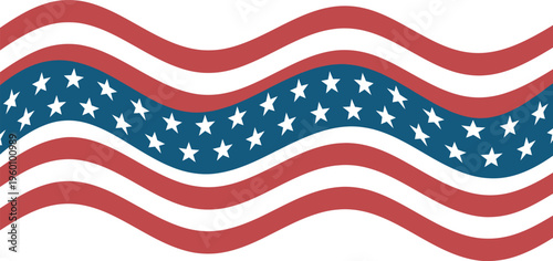 Vibrant american flag waves on independence day celebrating freedom and patriotism across the united states of america