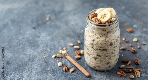 Banana overnight oats recip...