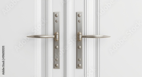 Elegant aluminum door hinge...