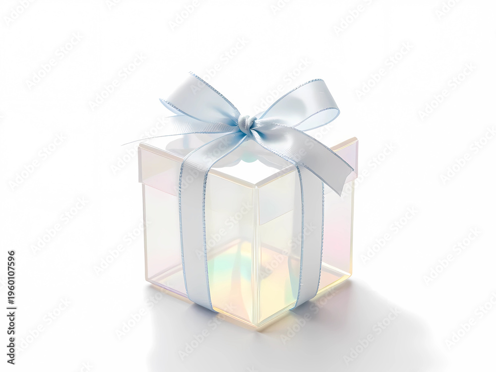 Obraz premium gift box isolated on white