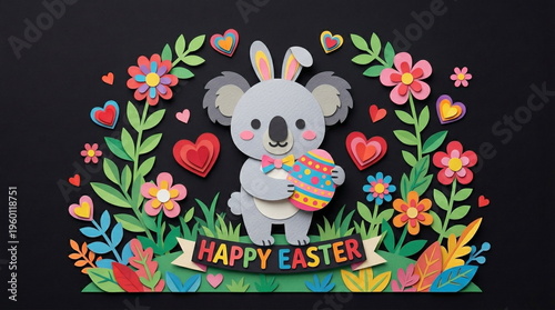 Easter illustration image