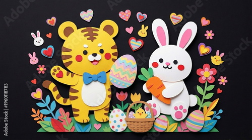 Easter illustration image