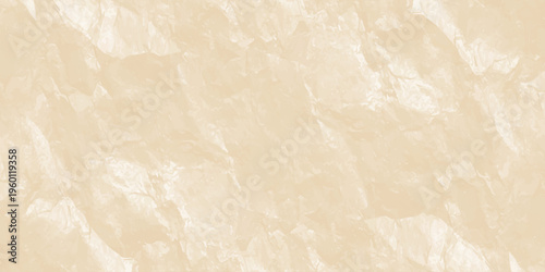 beige crumpled paper texture background with organic folds and wrinkled parchment effect for vintage minimalist design