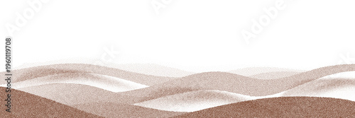  Chocolate and coffee powder, scattered cocoa on a light background. Particles of earth and dust. Brown sand texture.Top view of the cake.