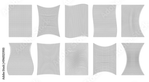 Isometric wireframe grid, blueprint base net pattern, square paper line mesh background