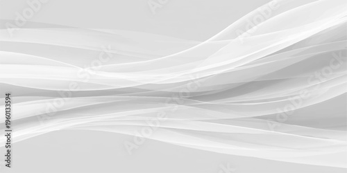 Abstract elegant gray flowing lines background, with gentle curves suggesting movement and fluidity. Perfect for adding a touch of sophistication to your design.