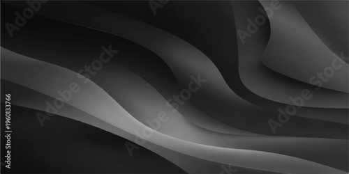 elegant monochrome composition, showcasing graceful, layered wave, providing a seamless and visually appealing surface. the dynamic movement of each layer creates a visually immersive experience.