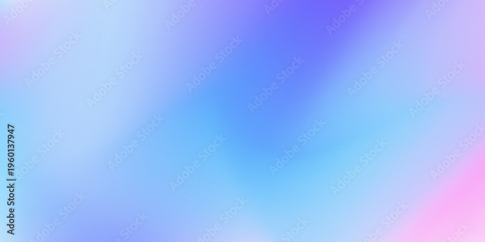 Fototapeta premium Soft Blue Gradient Background With Subtle Pink And Purple Glow – Minimal Abstract Blur Backdrop.