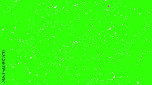 2D FX Animated Slash Energy Transitions – Cartoon Game Smoke Explosion & Shape Splash FX Overlay on Green Background – 4K