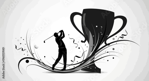 Dynamic black and white illustration of a basketball player performing a powerful slam dunk with explosive graphic elements.