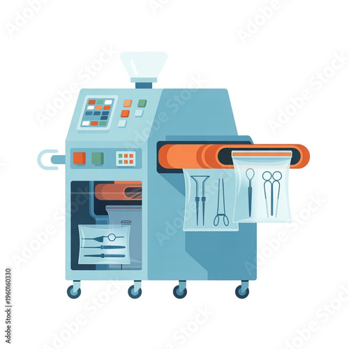 Surgical Instrument Packaging Sterilization Machine