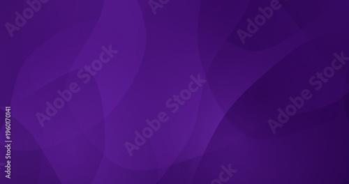 Abstract flowing shapes in a deep vibrant purple color gradient.