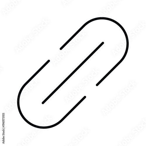 Link icon representing connection, hyperlink, and networking. Suitable for web, internet, and digital communication concepts.