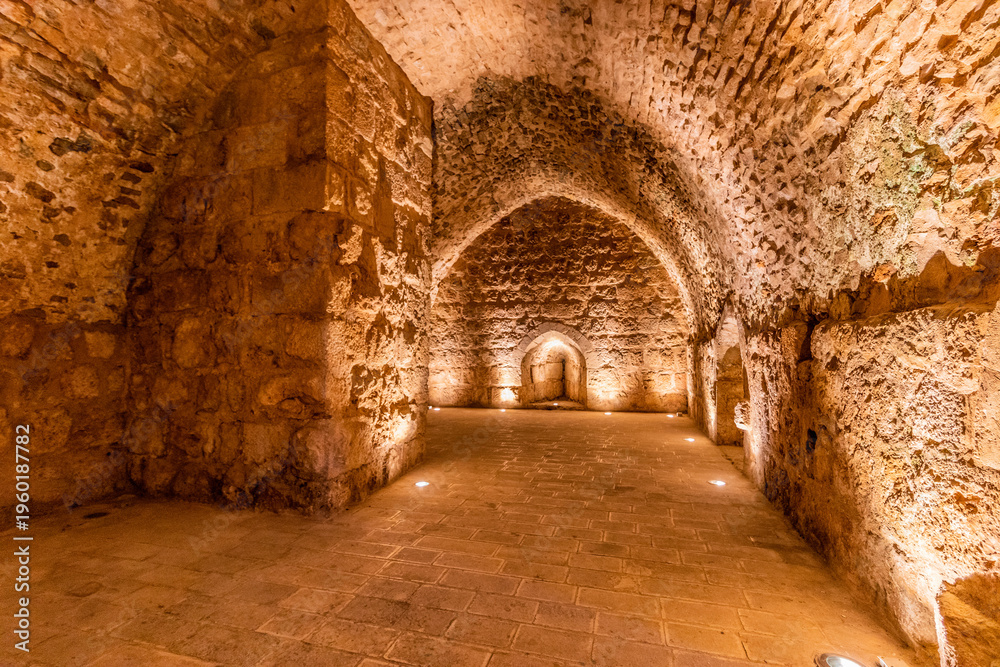 Obraz premium Ruins of Aljoun castle, Jordan