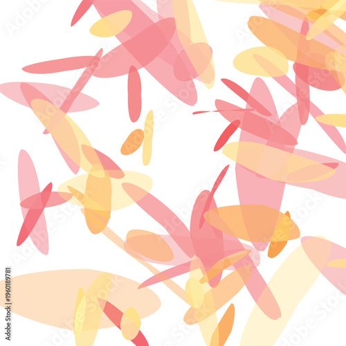 Abstract colorful brush strokes painting art design element  creative artistic expression