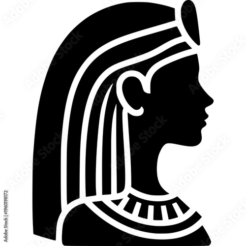 Cleopatra Icon Vector