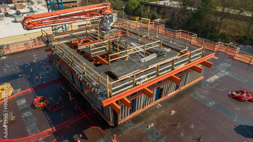 Aerial Drone View of Highline Glenwood Construction Progress: Raleigh, NC, Mar 22, 2026