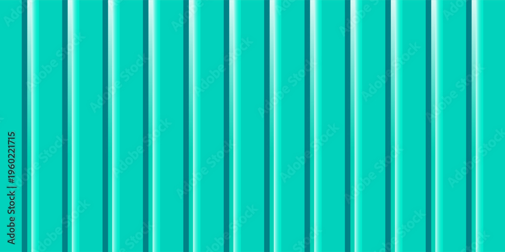 Obraz premium Green fence steel sheet texture background