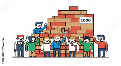 Teamwork Collaboration Business People Unity.