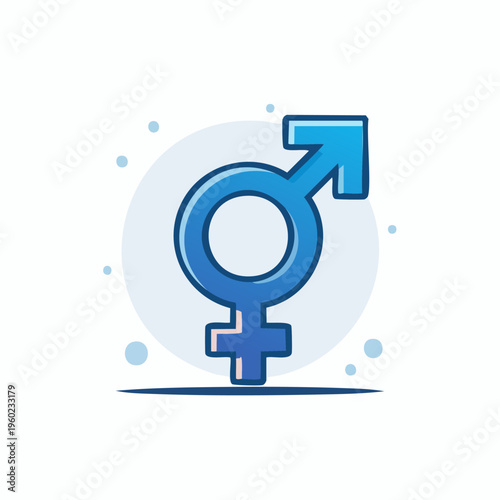 Symbolic Representation of Male Gender Identity and Expression.