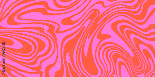 Modern layout featuring orange gradient overlays and faint text patterns for a stylish editorial look.