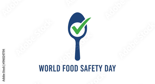 World Food Safety Day Logo Design.