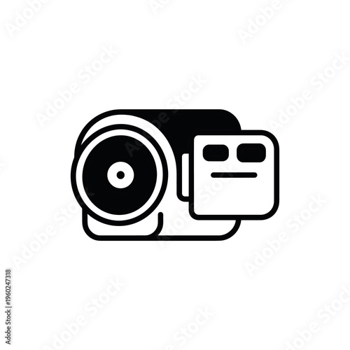 Professional Digital Camcorder Icon
