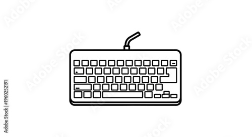 Simple black and white line art illustration of a playful dolphin jumping, minimalist marine animal drawing icon