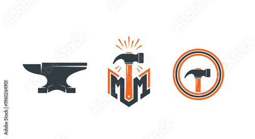 Anvil, Hammer and Emblem Logos: Blacksmithing, Craftsmanship, and Industrial Symbols