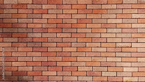 Foto High-quality texture of a classic red brick wall