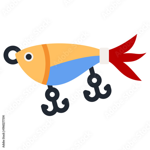 fishing lure illustration
