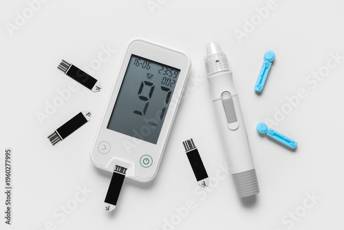 Glucometer, lancet pen, dis...