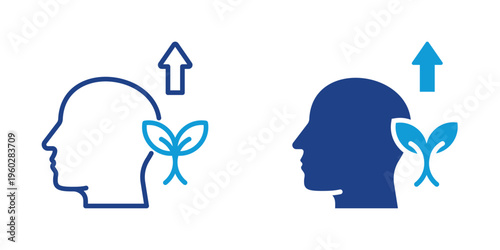 Vision Simple and clear vector icon illustrating an essential idea or function