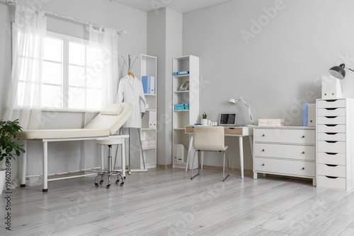 Interior of medical cabinet...