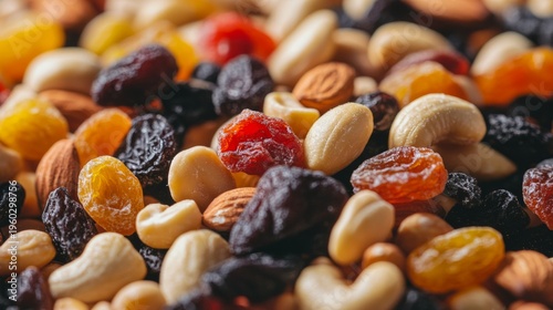 Nuts displayed against a background, earth tones. generative ai