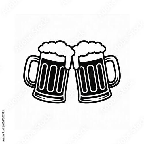 Collection of ornate black silhouettes depicting chandeliers mirrors and furniture