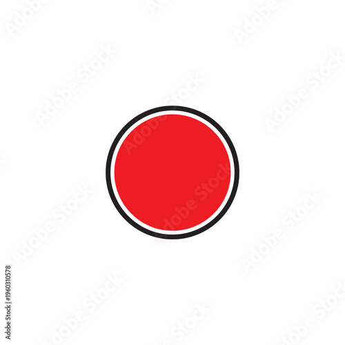 Red circle vector icon with black outline. Minimalist record button symbol for digital UI, notification, or multimedia business technology design.
Free Download Red circle vector icon with black outline. Minimalist record button symbol for digital UI, notification, or multimedia business technology design.
- GFXLoad