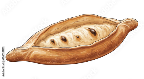 Khachapuri - Traditional Georgian Cheese Bread