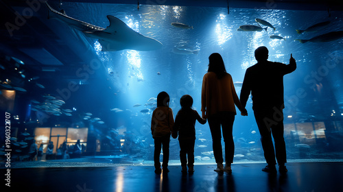 Family Underwater Explorati...