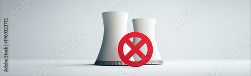 No Nuclear Energy: A symbol...