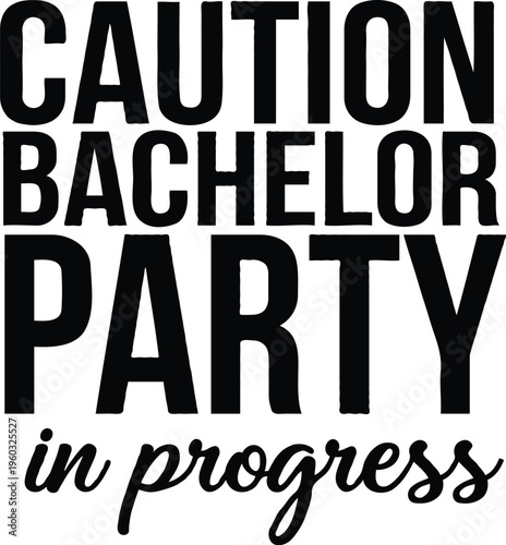 Bachelor Party Squad Funny Groom Crew T-Shirt Design